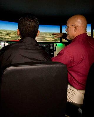 Training in simulator