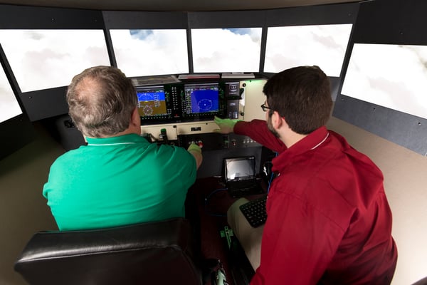 Student and Instructor IFR Training