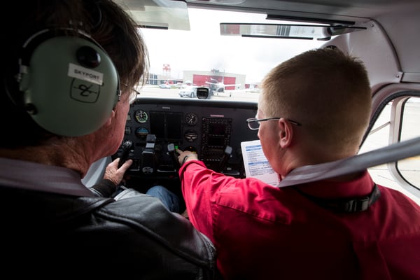 Flight Instructor and Student Pilot Preflight