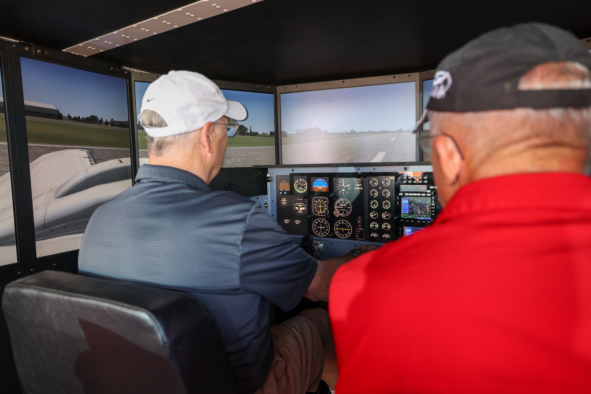 Pilot receiving Instruction from a CFI