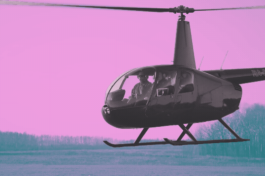 Helicopter landing on grass (4)
