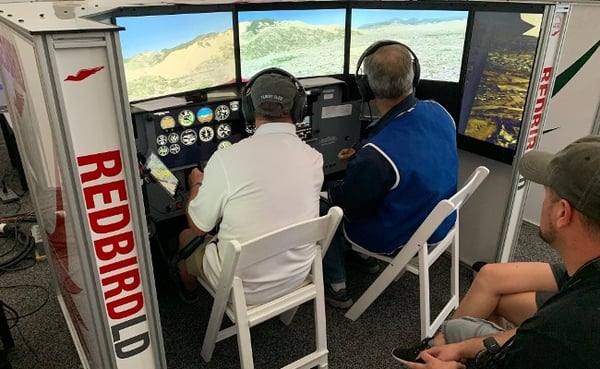 Pilot Training in the Pilot Proficiency Center at EAA AirVenture