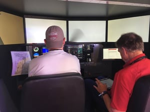 Flight Simulator Session in IMC
