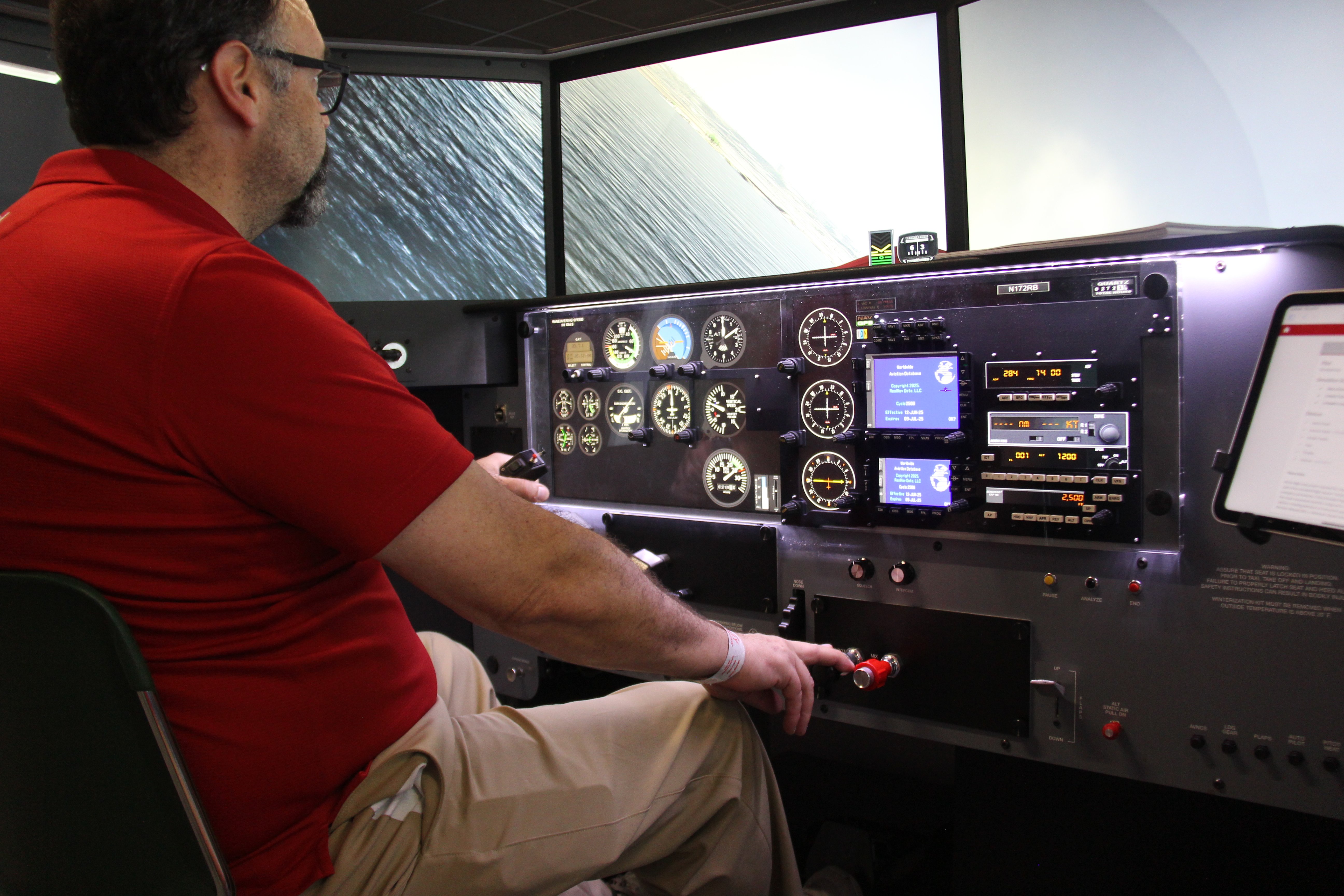 Solo Simulator Flight