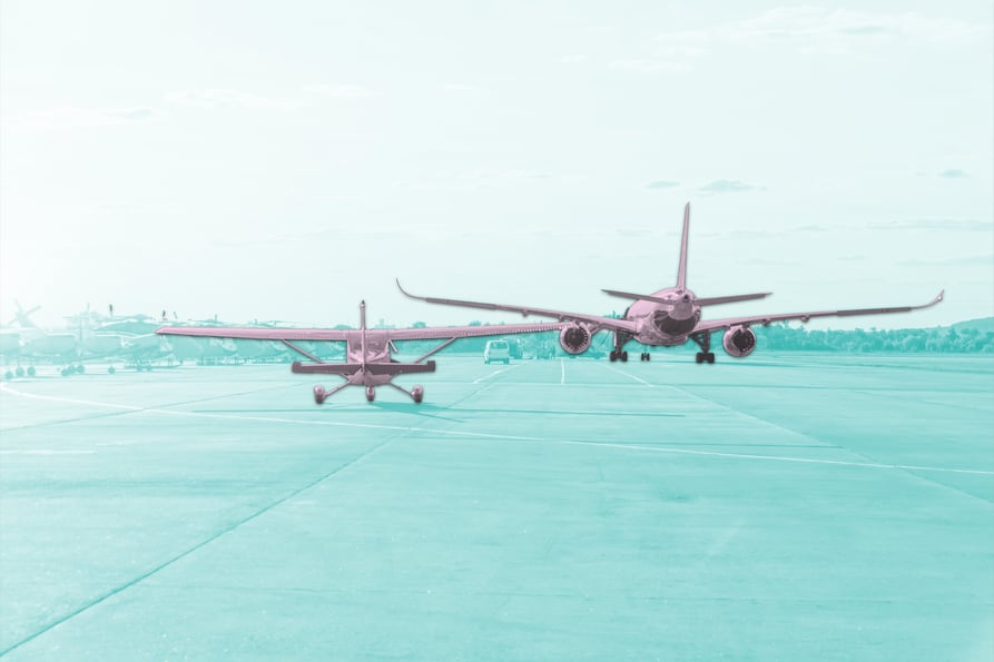 Parked at Bravo airport