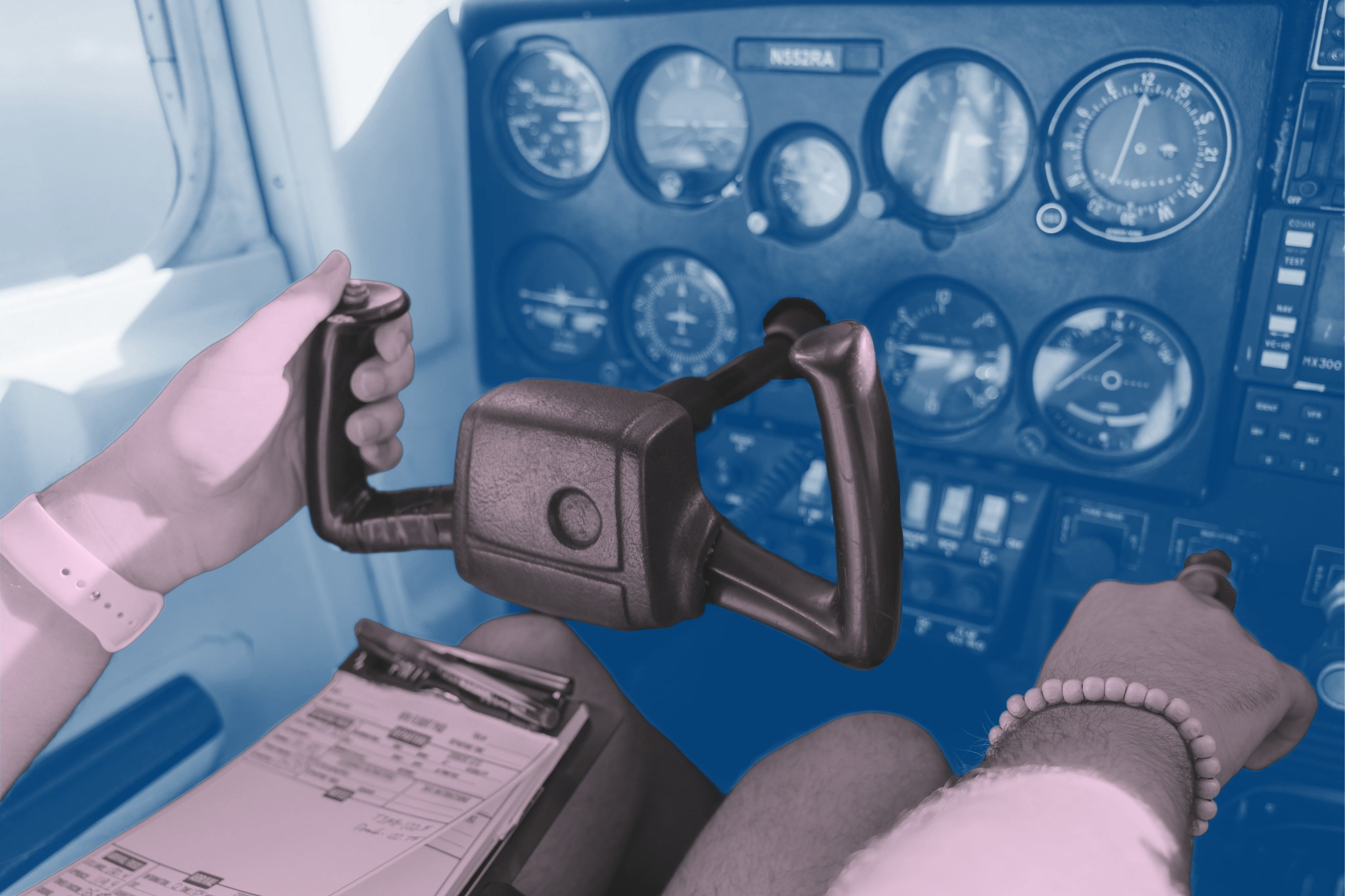 Power management on IFR approach