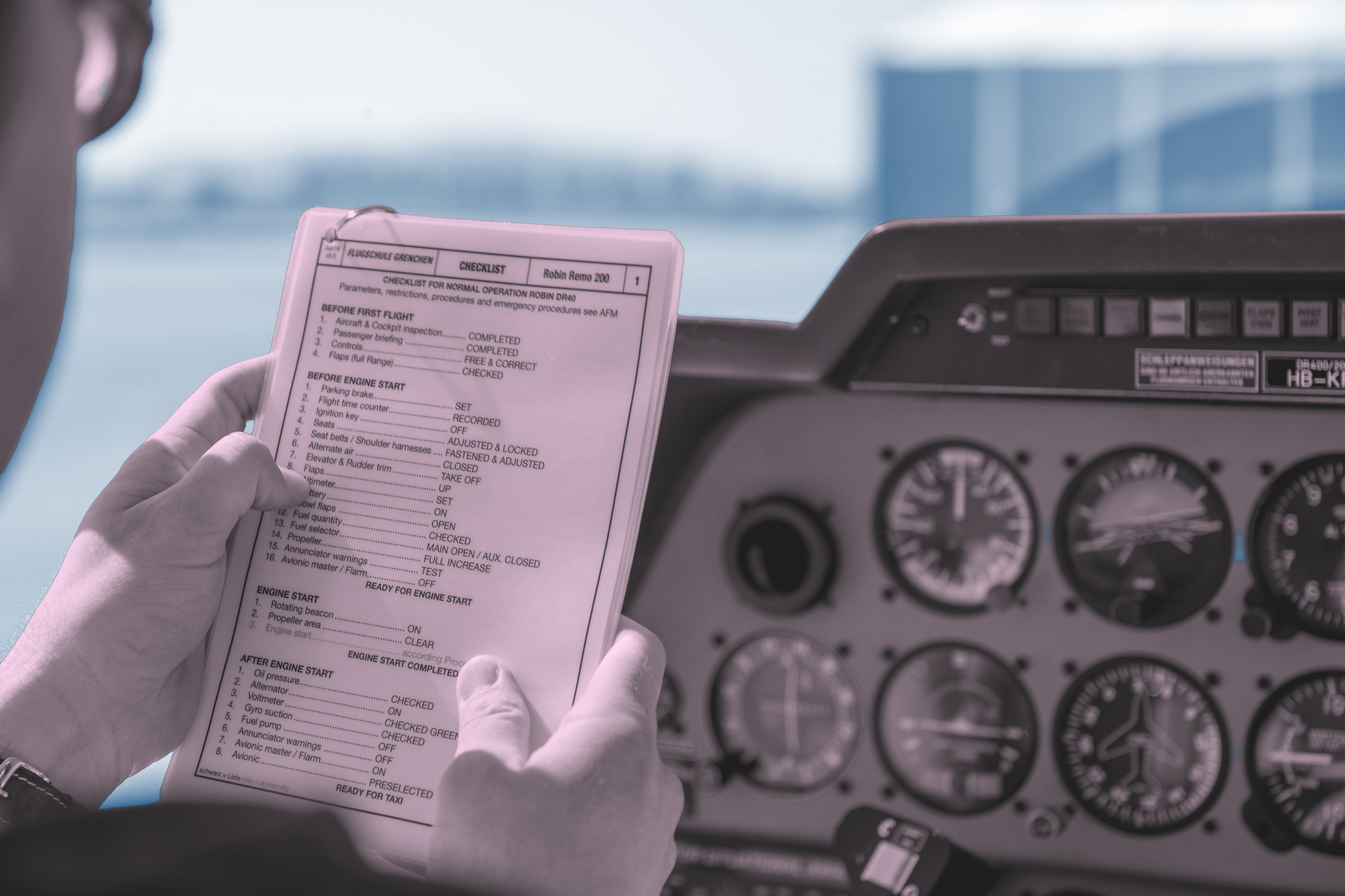 Preflight checklist