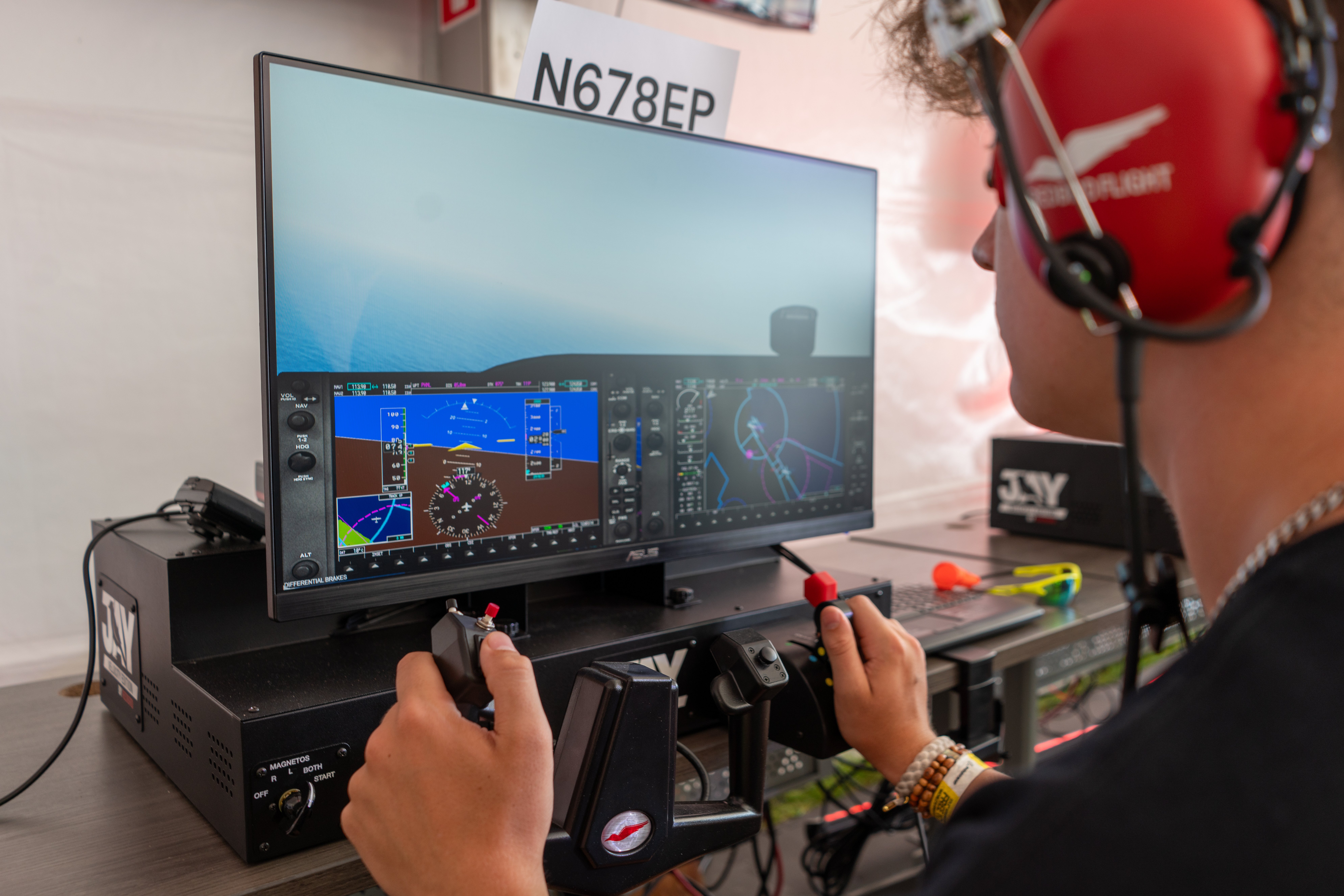 Jay Velocity in CTE sim lab