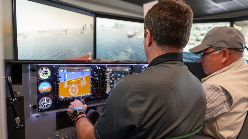 Sim training at the PPC