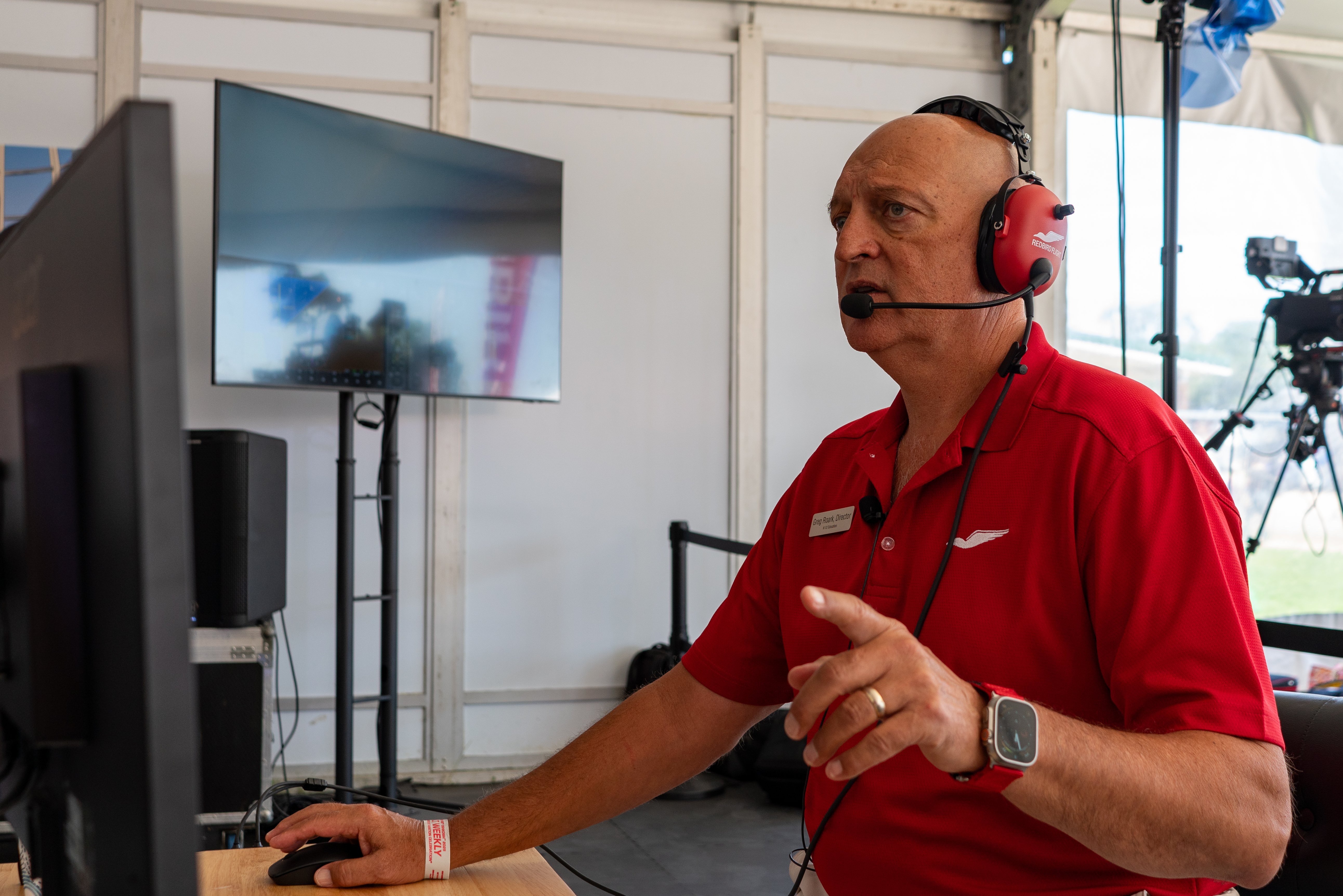 Redbird headset