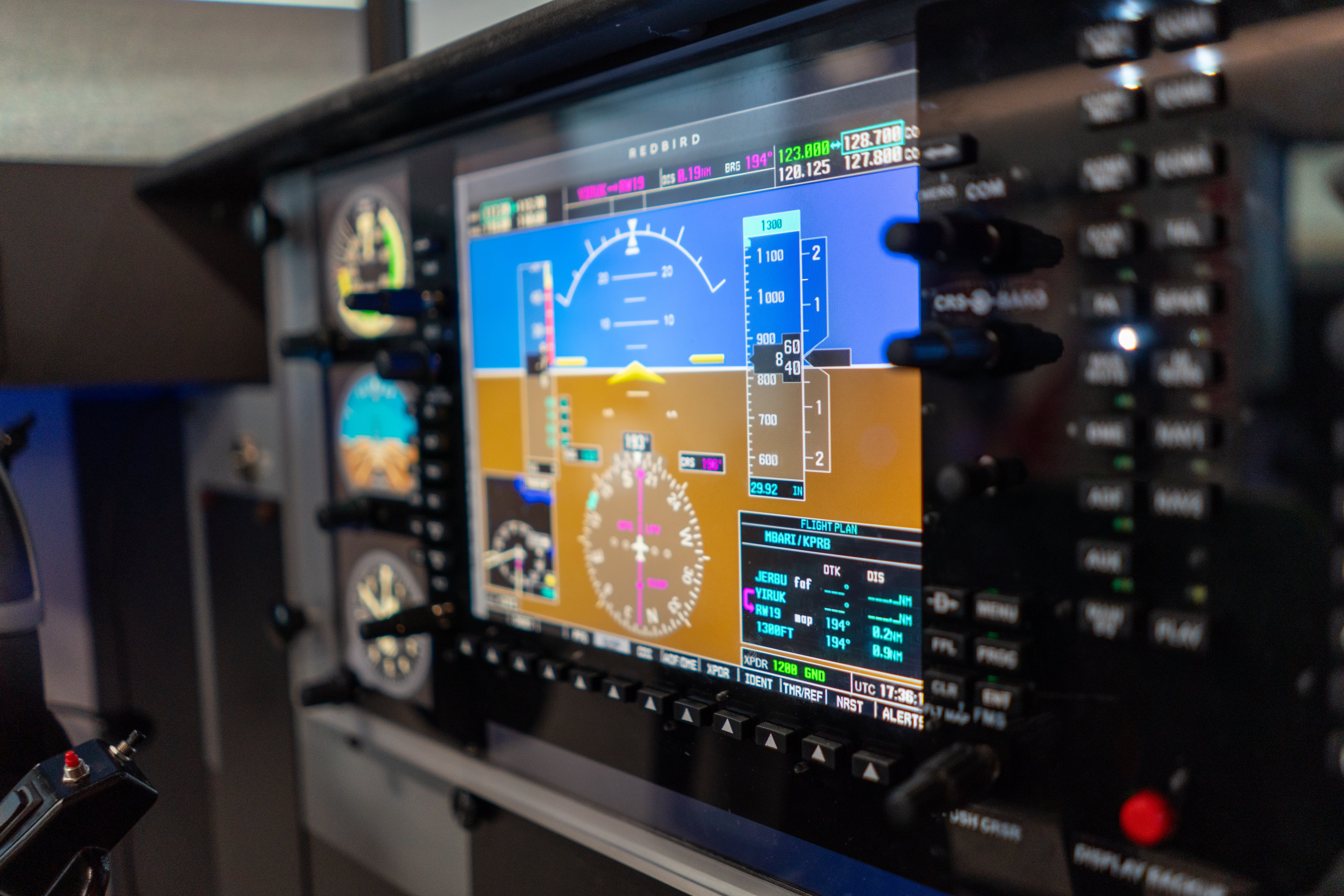 simulator cockpit