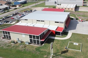 Aerial view of Redbird Skyport FBO