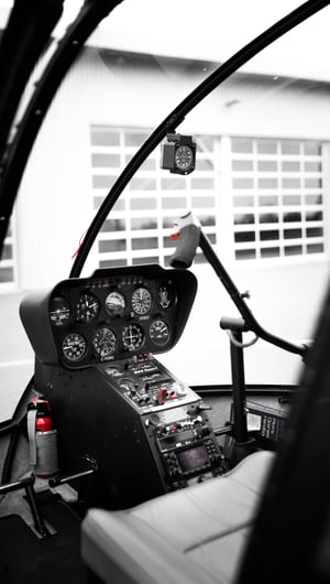 Robinson cockpit