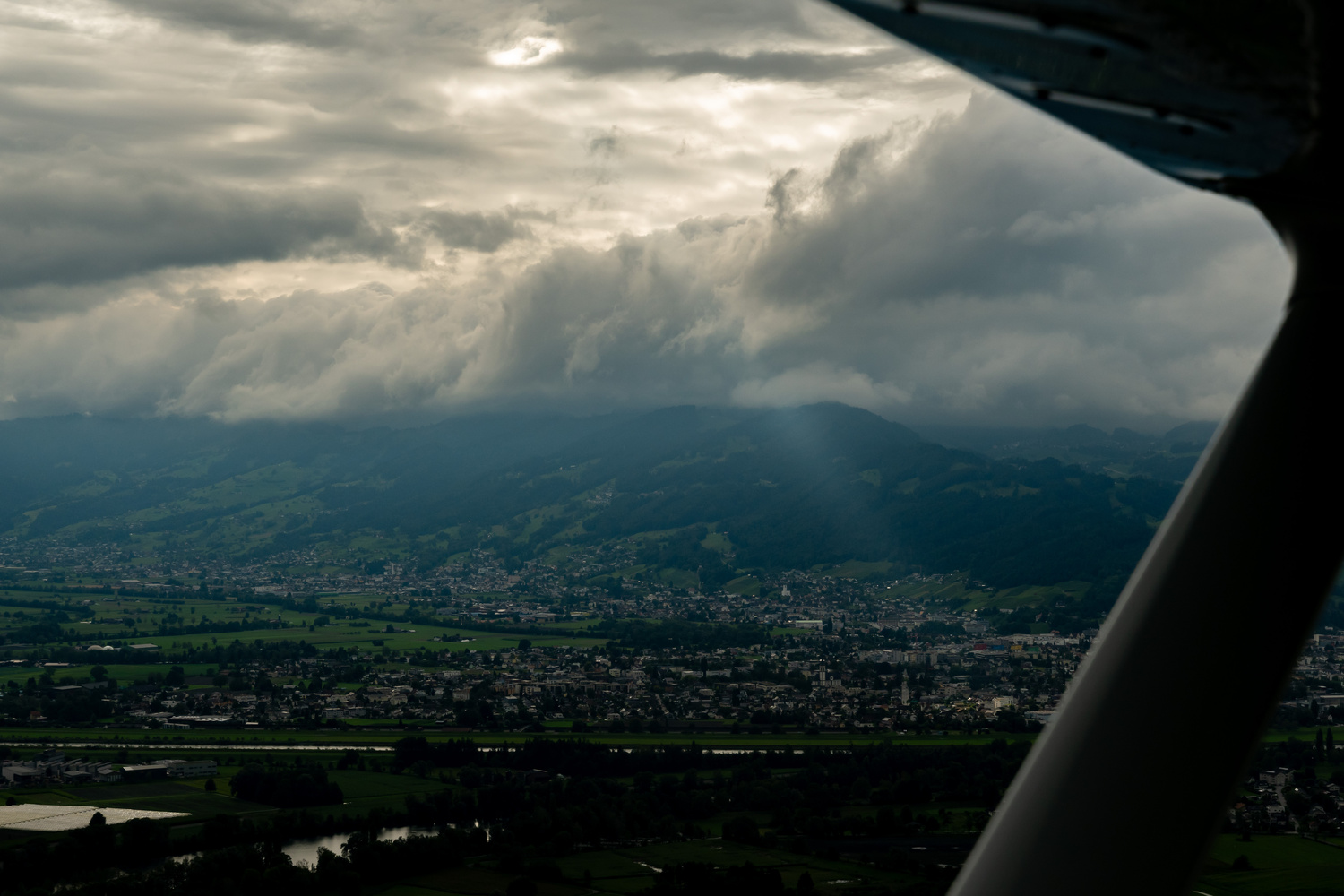 Weather in the distance