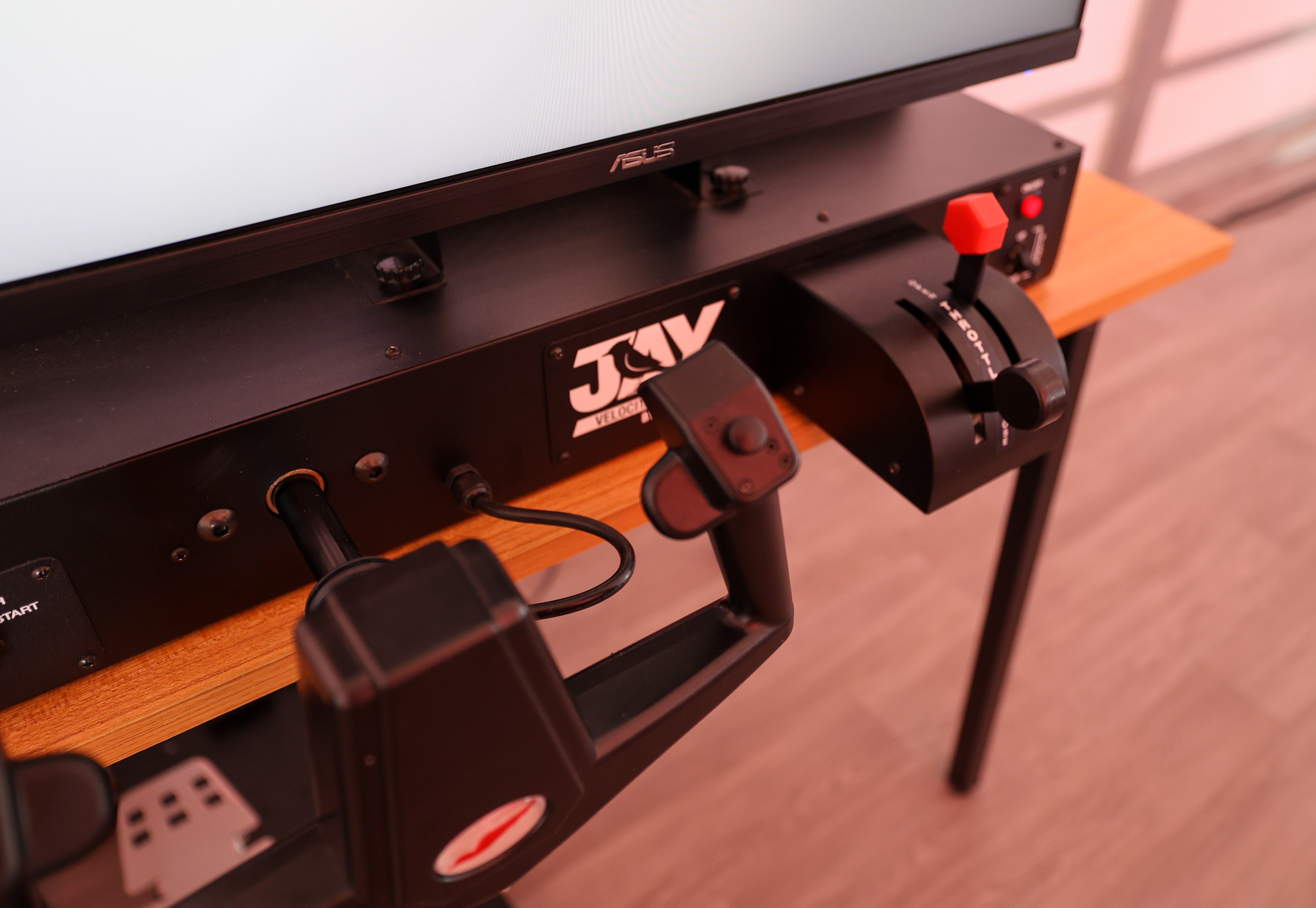 Redbird Jay Velocity controls