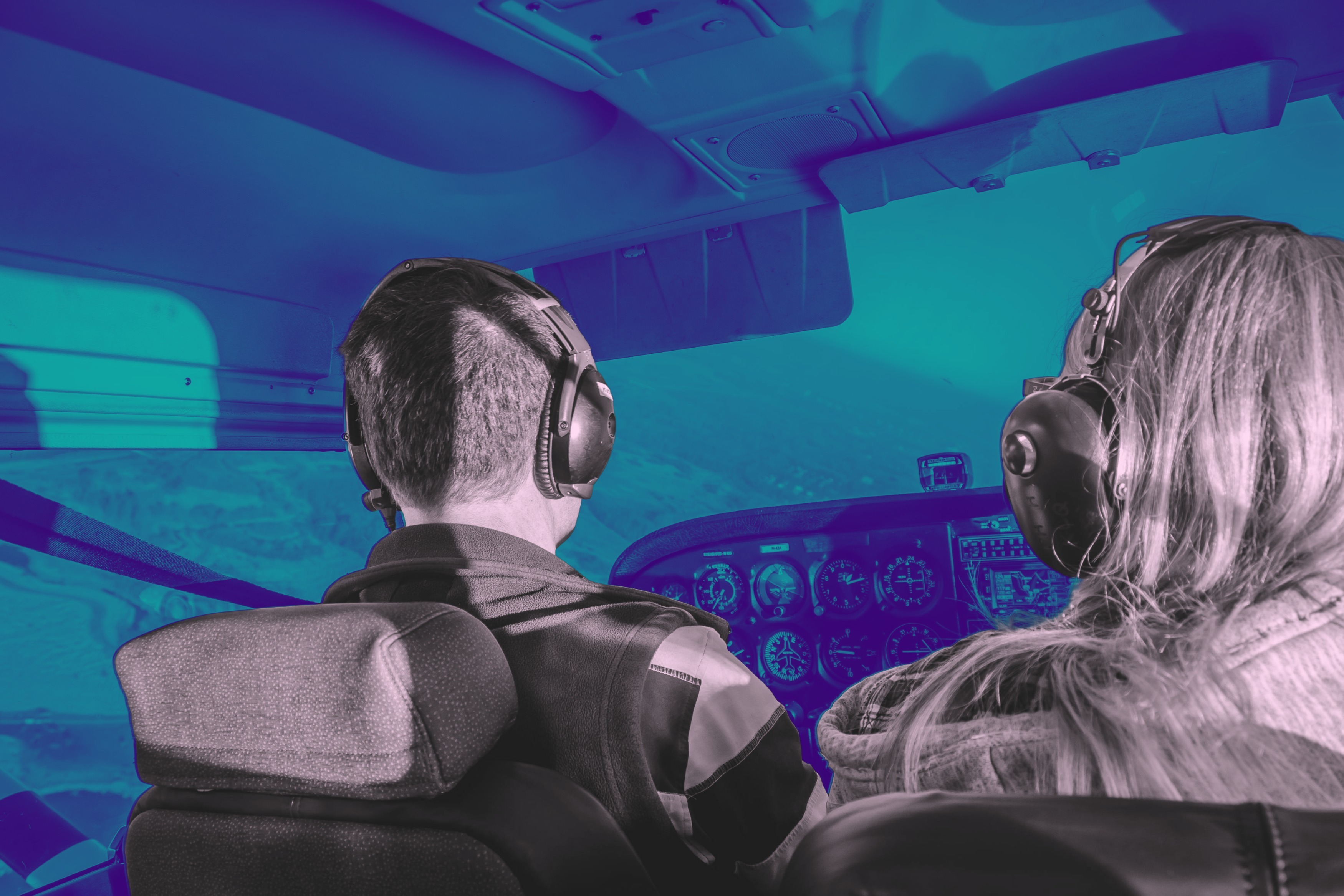 Pilots circling to land