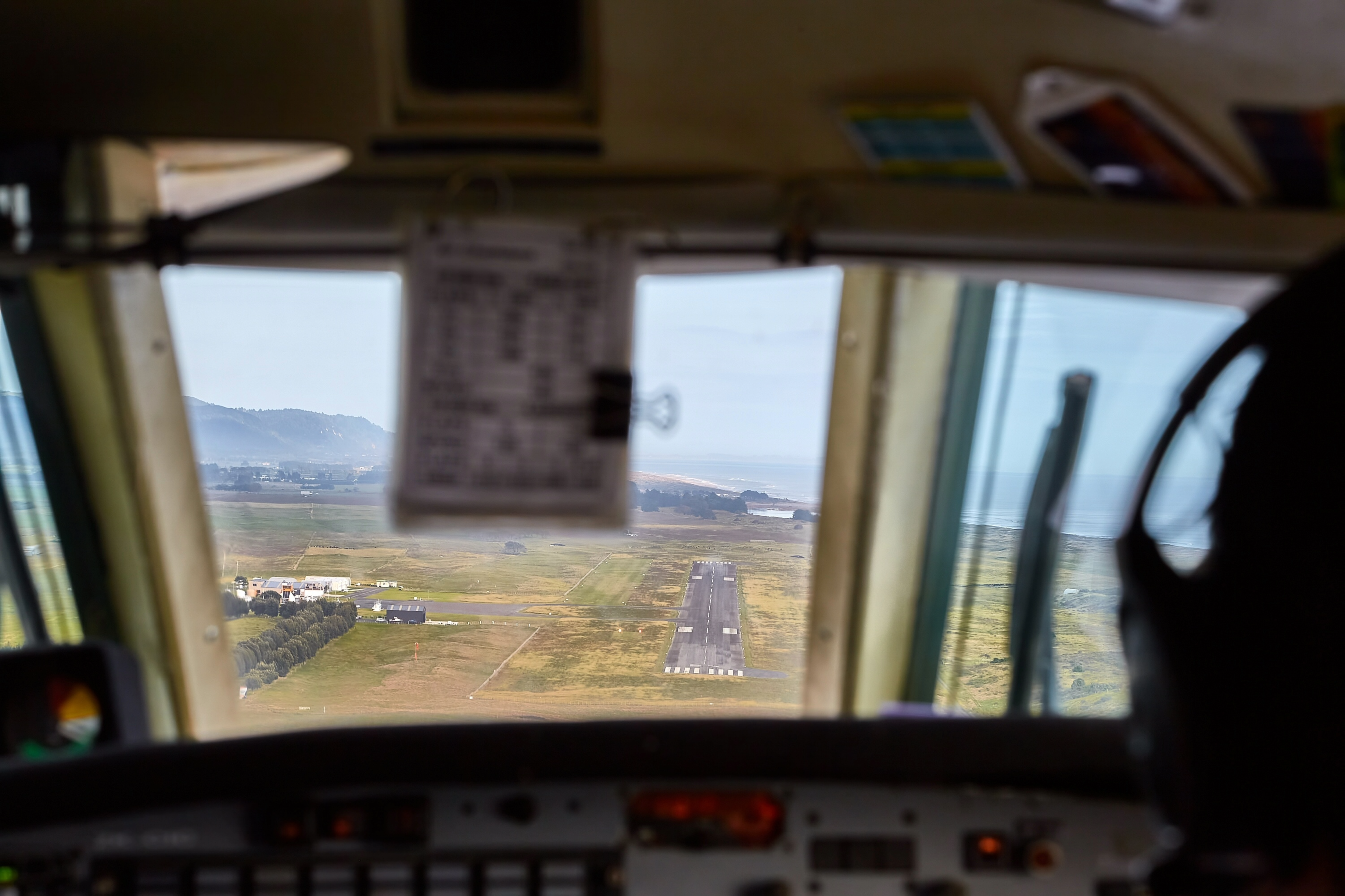 Pilots on final approach