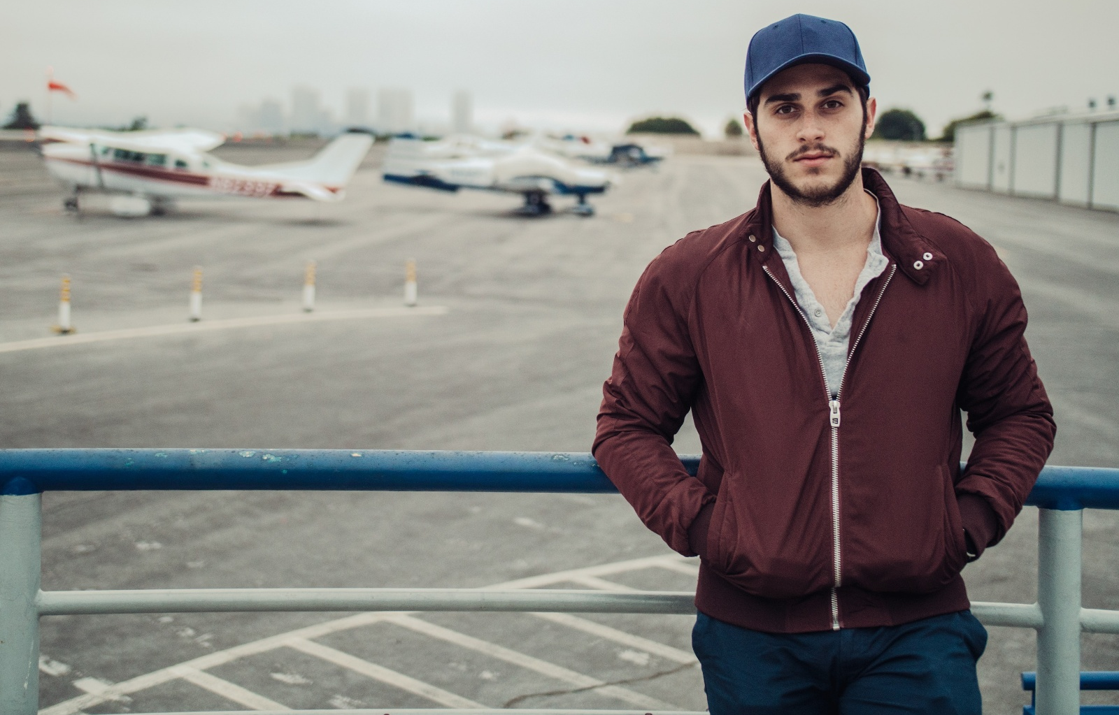 Student Pilot at the Airport